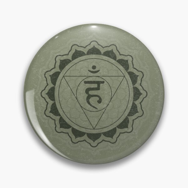 Item preview, Throat Chakra Mandala - Sage + Pine designed and sold by Irene Estelle.