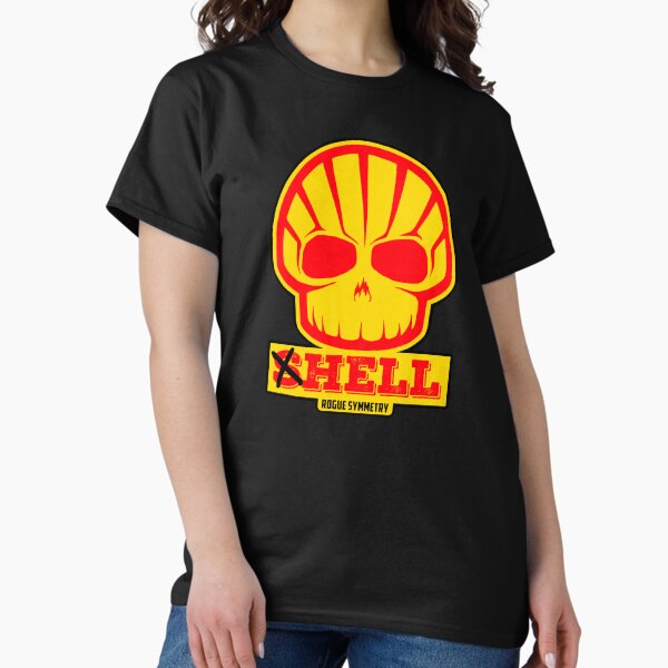 Item preview, Shell Gas Logo Parody - Hell with Skull designed and sold by RogueSymmetry.