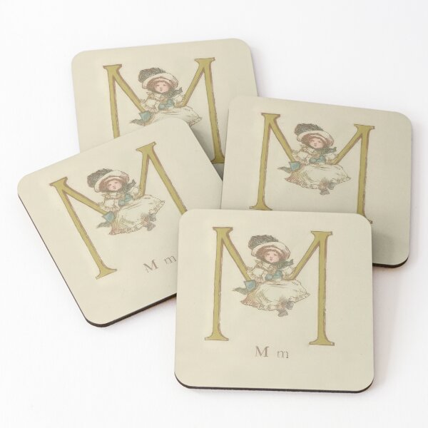 Item preview, Kate Greenaway Letter M designed and sold by stevepaint.