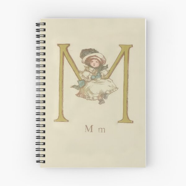 Item preview, Kate Greenaway Letter M designed and sold by stevepaint.