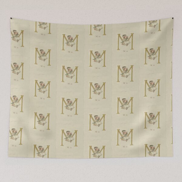 Item preview, Kate Greenaway Letter M designed and sold by stevepaint.