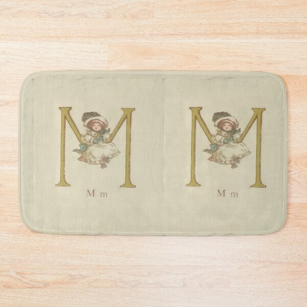 Item preview, Kate Greenaway Letter M designed and sold by stevepaint.