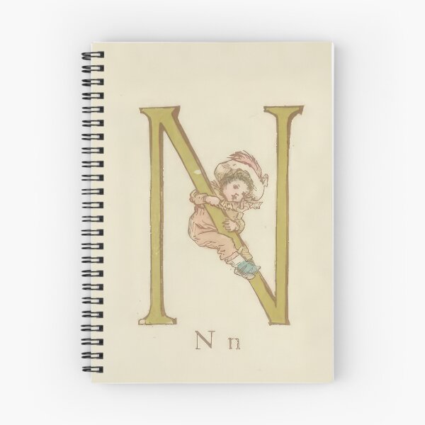 Item preview, Kate Greenaway Letter N designed and sold by stevepaint.