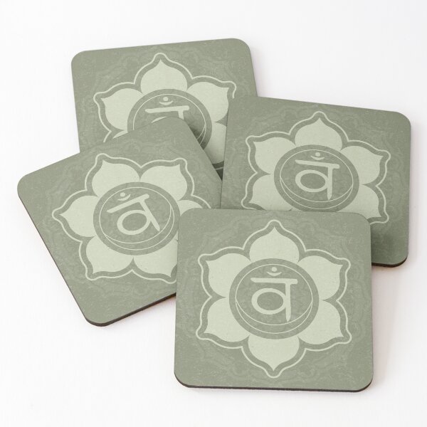Item preview, Sacral Chakra Mandala - Sage + Tea designed and sold by Irene Estelle.