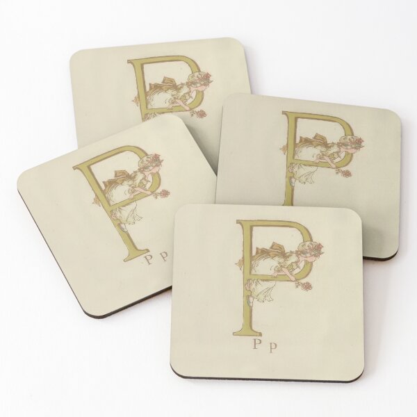 Item preview, Kate Greenaway Letter P designed and sold by stevepaint.