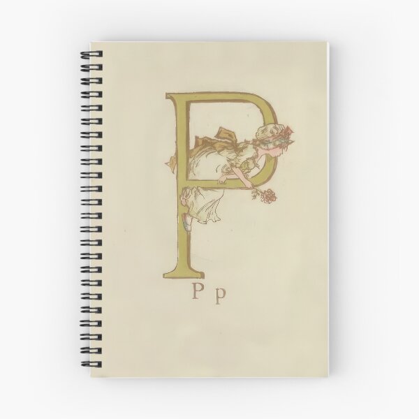Item preview, Kate Greenaway Letter P designed and sold by stevepaint.