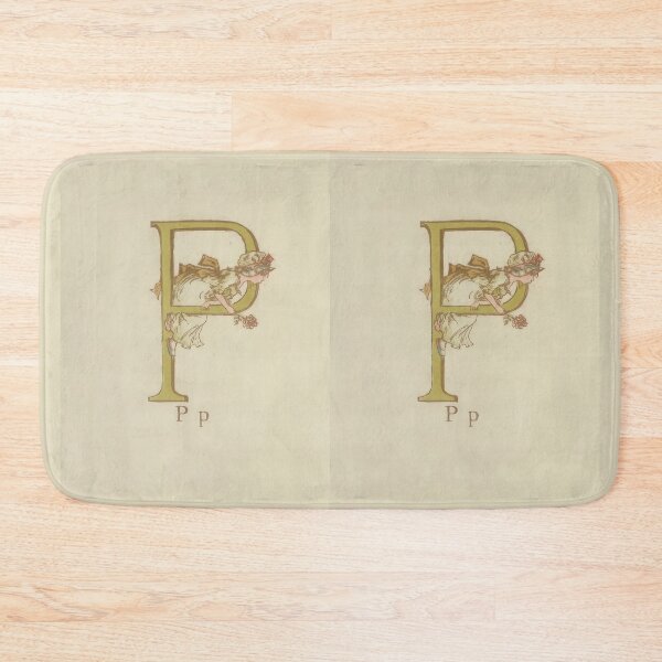 Item preview, Kate Greenaway Letter P designed and sold by stevepaint.