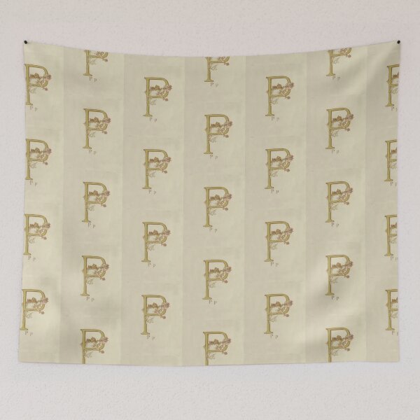 Item preview, Kate Greenaway Letter P designed and sold by stevepaint.