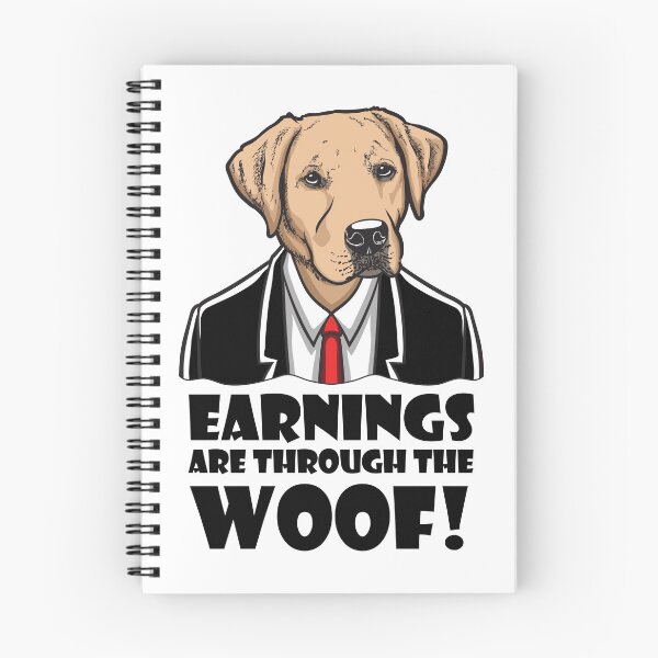 Item preview, Earnings are through the Woof" My Dog Barney with Suit designed and sold by barneysshop.