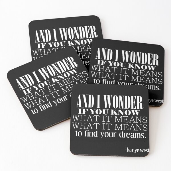 Item preview, and i wonder if you know kanye west lyrics designed and sold by DeSaings.