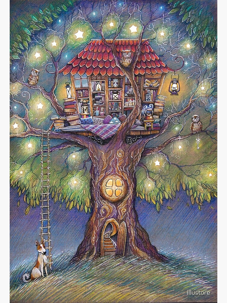 Treehouse Party | Greeting Card Treehouse Party | Greeting Card