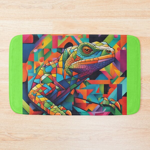 Item preview, Lizard, 'pixelated' and coloured designed and sold by Andykinoz.