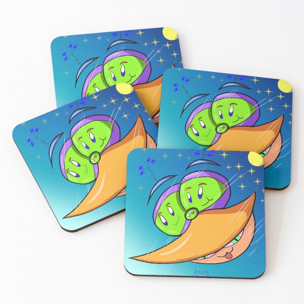 Item preview, Little Pod Alien Family and their Cat designed and sold by ThatBlokeJug.