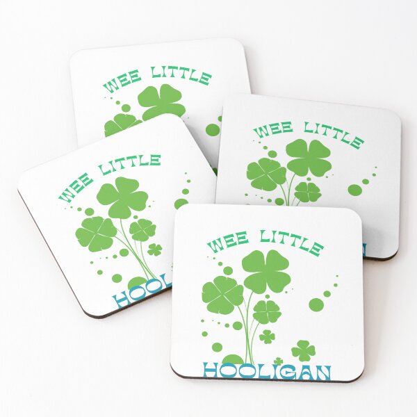 Item preview, Wee Little Hooligan Body Baby Shower Regalo Divertente Ragazzo Ragazza Irlandese Irlanda Calcio Trifoglio San Patrizio Geek Carino Zio Nonna Nonno T-shirt essenziale designed and sold by Shop2s.