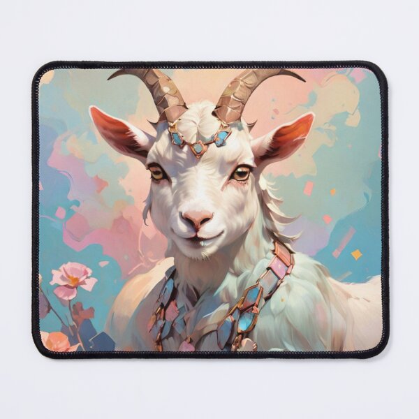 Item preview, Caprine Canvas: Goat Art Collection on Redbubble designed and sold by olademar.