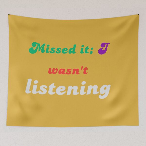 Item preview, Missed the Moment: Inattentive Reality designed and sold by ArtComixHaven.