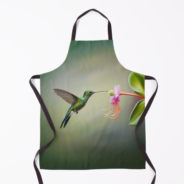 Item preview, Sword-billed Hummingbird Nectar Feast designed and sold by LivingArtClips.