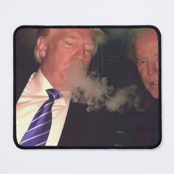 Item preview, Trump and Biden Smoking designed and sold by Greg Heffley.