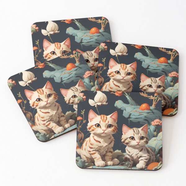 Item preview, Whisker Whispers: Kitties Subliminal Art Collection designed and sold by olademar.