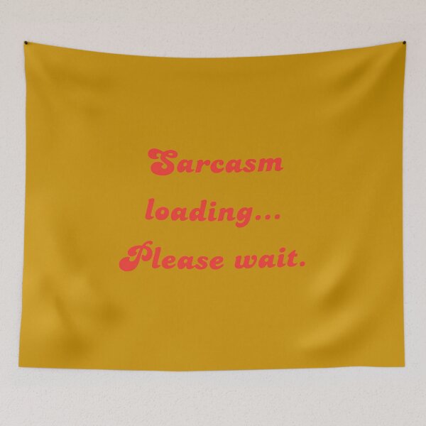 Item preview, Sarcasm in Progress: Humour on Standby designed and sold by ArtComixHaven.