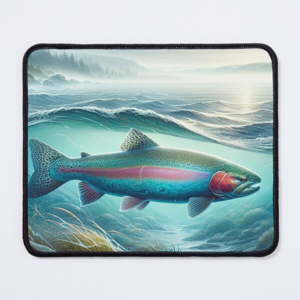 Item preview, Ocean Run Steelhead Rainbow Trout Design designed and sold by HippieFarms11.