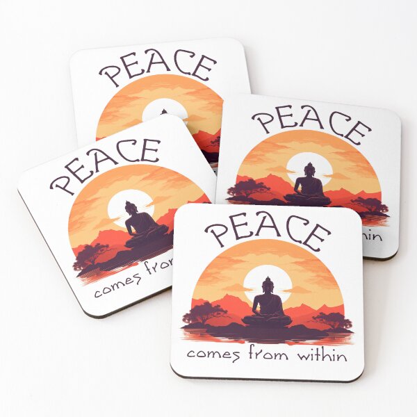 Item preview, PEACE Comes From Within. Buddhist Philosphy designed and sold by SSustainable.