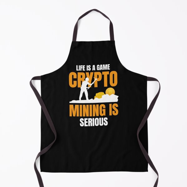Item preview, Play the Game, Win with Crypto: Life is a Game, Crypto Mining is Serious designed and sold by EricCORE.
