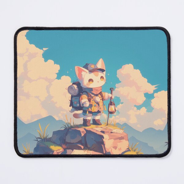 Item preview, Tiny Trailblazer: The Kitten's Quest designed and sold by aiartbysig.