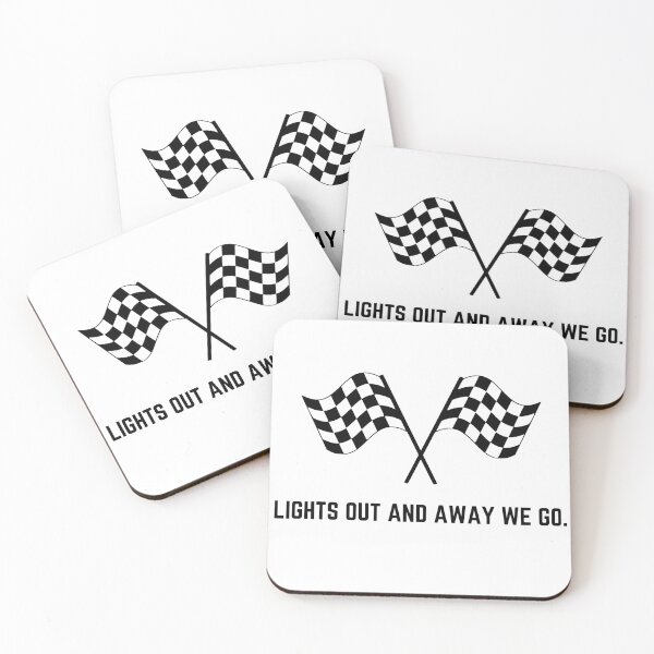 Item preview, "Lights out and away we go" design F1 Fan  designed and sold by Zillenial Art.