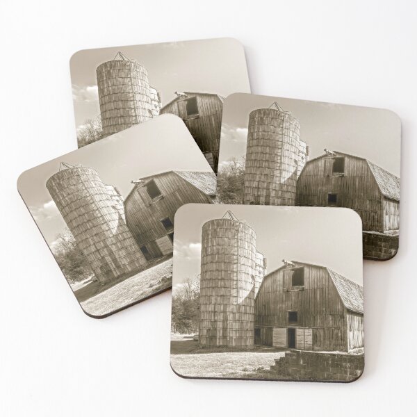 Item preview, Barnyard In Soft Sepia designed and sold by Jim Love.
