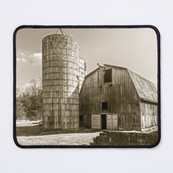 Item preview, Barnyard In Soft Sepia designed and sold by Jim Love.