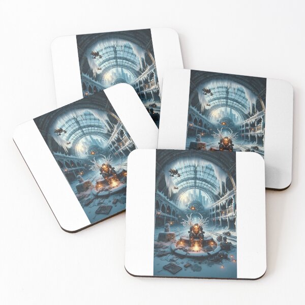 Item preview, Frostbound Sentinels designed and sold by DreamAlongArt.