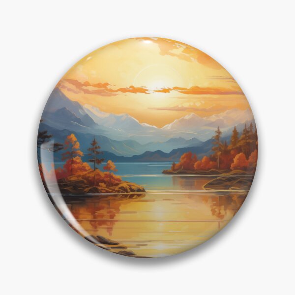 Item preview, Autumn Lakeside Symphony designed and sold by PrintPulseInk.