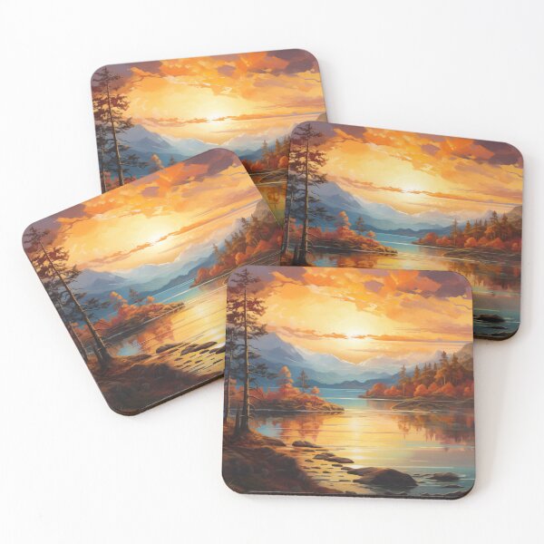 Item preview, Autumn Lakeside Symphony designed and sold by PrintPulseInk.