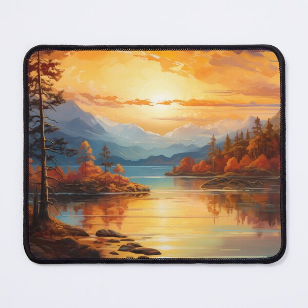 Item preview, Autumn Lakeside Symphony designed and sold by PrintPulseInk.