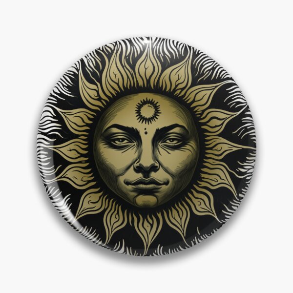Item preview, sun face tarot designed and sold by Kraneo-shop.