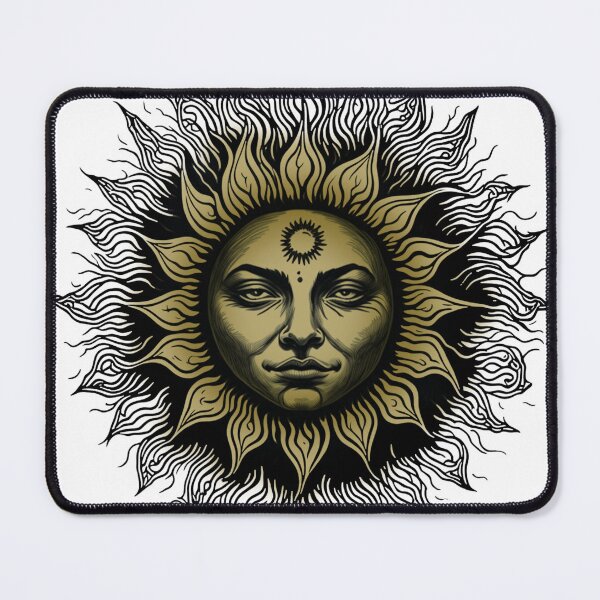 Item preview, sun face tarot designed and sold by Kraneo-shop.