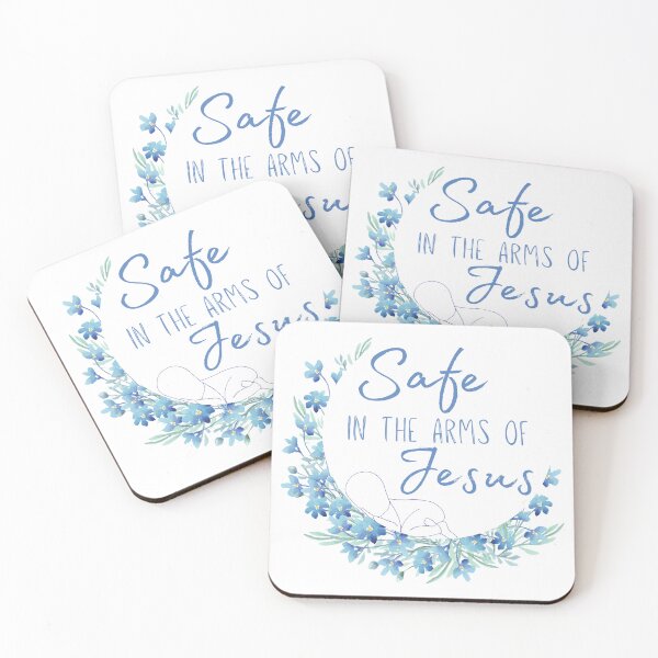 Item preview, Safe In The Arms of Jesus Forget Me Not Baby designed and sold by A-M-Watson.