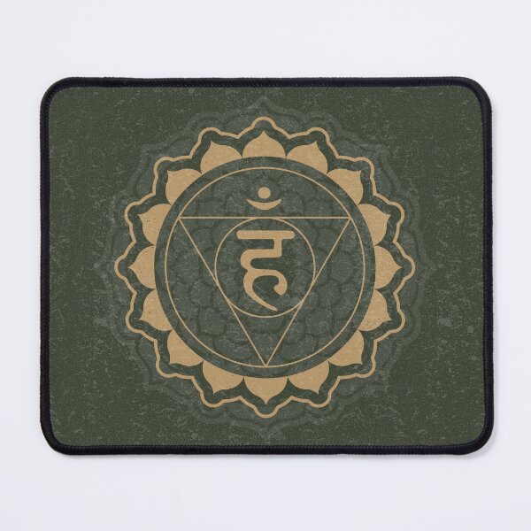 Item preview, Throat Chakra Mandala - Pine + Fawn designed and sold by Irene Estelle.