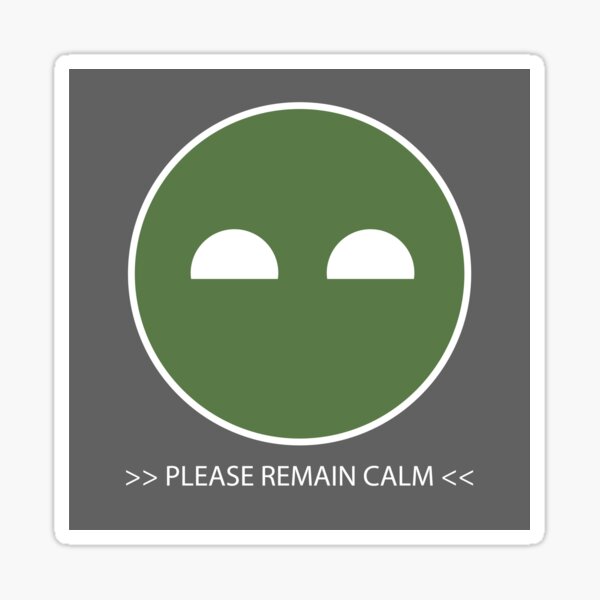 Autocollant Halo ODST Superintendent - Calm * Sticker