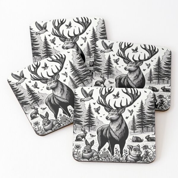 Item preview, big deer designed and sold by Greydate.