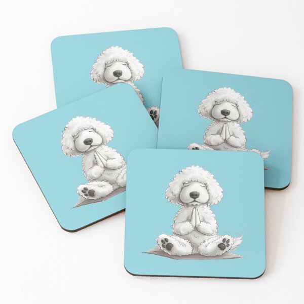 Item preview, Meditating poodle designed and sold by hanappong.