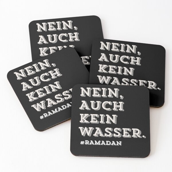 Item preview, Nein, Auch Kein Wasser #Ramadan designed and sold by SHELOPS.
