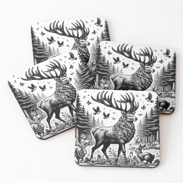 Item preview, big deer designed and sold by Greydate.