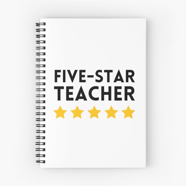 Item preview, Five-Star Teacher designed and sold by GRINspiration.
