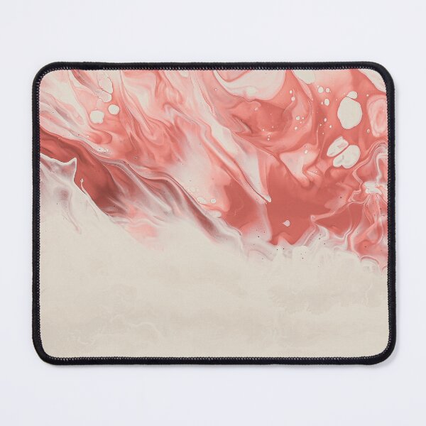 Item preview, Red Acrylic Pour Painting designed and sold by OneCreativePup.