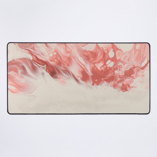 Item preview, Red Acrylic Pour Painting designed and sold by OneCreativePup.