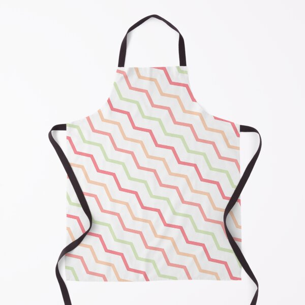 Item preview, Colorful Chevron Jagged Lines Forever Seamless White Pattern designed and sold by Alchemy-A-La-G.