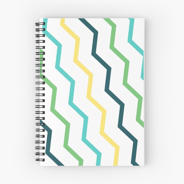Item preview, Colorful Chevron Jagged Lines Forever Seamless White Pattern designed and sold by Alchemy-A-La-G.
