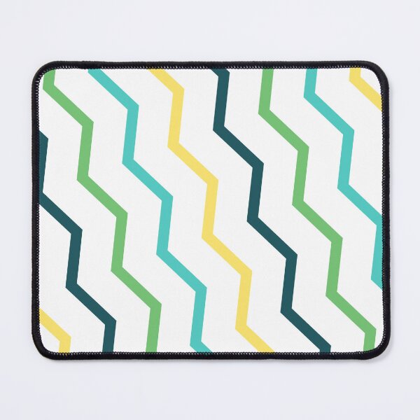 Item preview, Colorful Chevron Jagged Lines Forever Seamless White Pattern designed and sold by Alchemy-A-La-G.